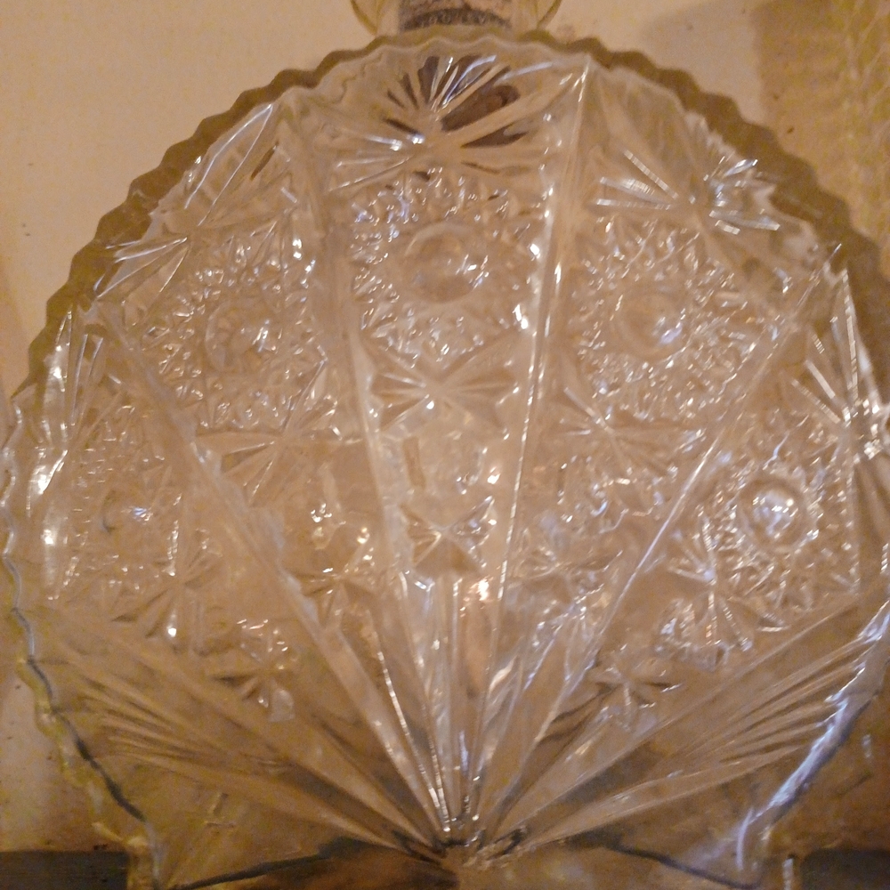 Vibrant Glass Art Piece in Blue with Intricate Design and Unique Texture